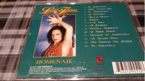 Lola Flores - Homenaje - Cd Original Importado Usa 1