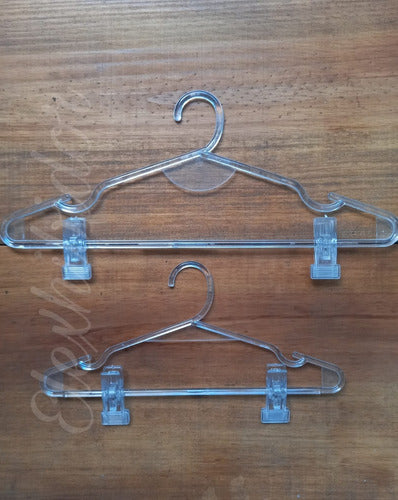 Elexhibidor Acrylic Hanger with Clip Adults 41 cm x 10 Units 3