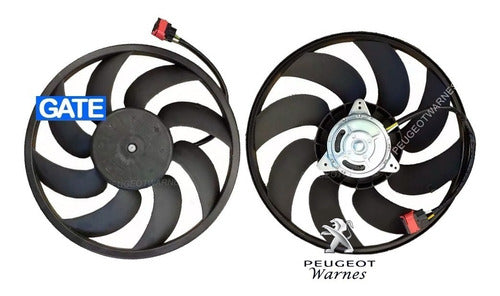 Electroventilador Motor Paleta Gate Peugeot 207 Compact 1.4 0