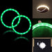 LED Cornhole Bean Bag Toss - Green Hole Light Set 0