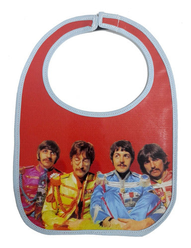 Estudiotremo Beatles Album Waterproof Bib with Velcro Closure 4