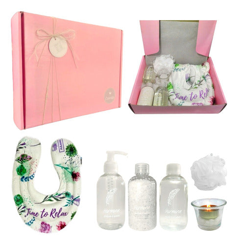 Luxurious Spa Experience Gift Box - Jasmine Aroma Relaxation Set - Kit Caja Regalo Box Mujer Spa Jazmín Relax Set N22 Relax