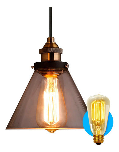 LED Hanging Lamp Harlem E27 Ceiling + Premium Filament 0