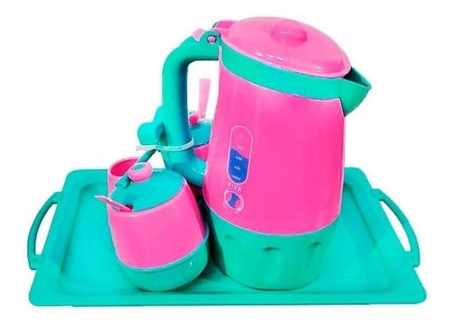 Calesita Toy Mate Set with Electric Kettle on Tray 0