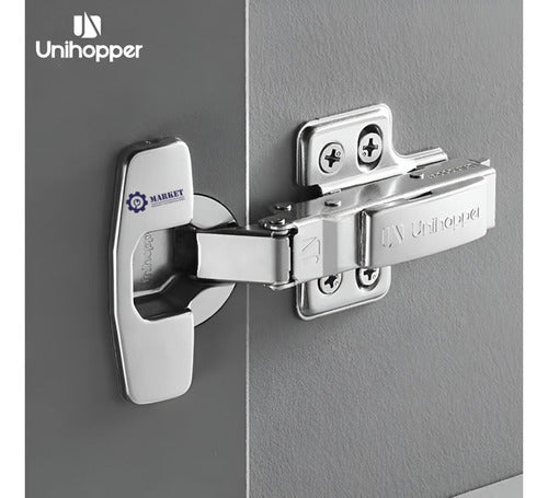 Unihopper Soft Close 3D Hinge Codo 9 - 35 mm 1