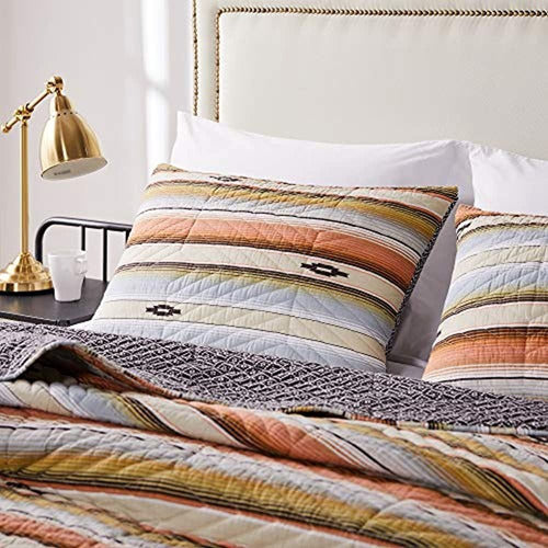 Greenland Home Fashions Painted Desert 3-Piece Full/Queen Bedspread Set 1