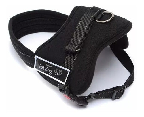 Petdog Control Harness for Dogs - Padded Size L with Car Belt 6