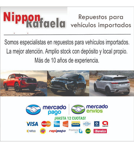 Kit Bujes Barra Estabilizadora Delantera Nissan Sentra 14-18 6