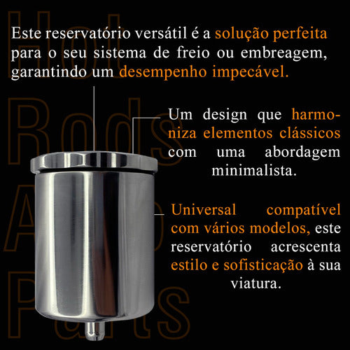 Reservatório Fluido Freio / Embreagem Billet Universal 150ml 5