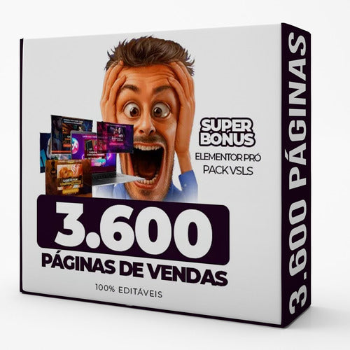 3.600 Landing Pages Premium + Elementor Pro 0