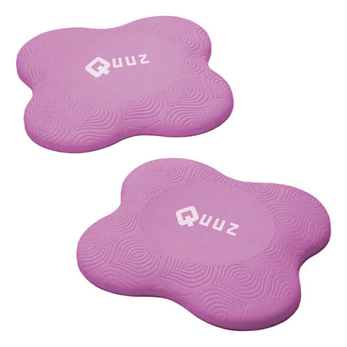 Quuz Yoga Pad Support Gel Cushion Knee Hand Elbow X Pair 2