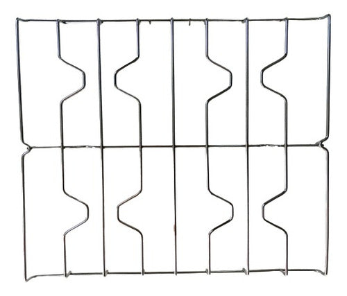 Volcan Rejilla Plancha Cromada Enganche Medio 53x46 0