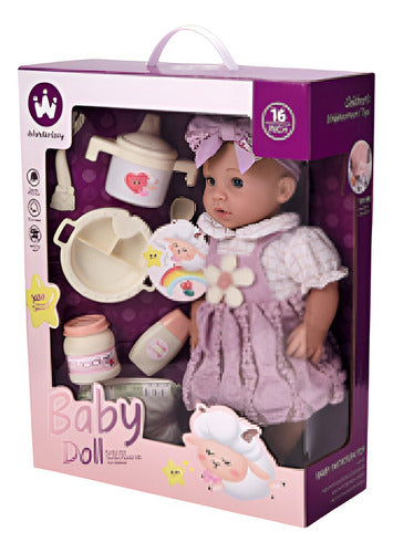 Bebote New Reborn Muñeco Muñeca Bebe Realista 41cm 2