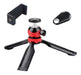 AMITOSAI Tabletop Tripod Kit for Product Photography 15.5 cm + Cell Phone Adapter + BT M1 0