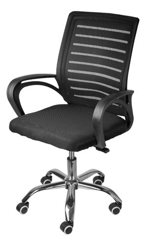 BoxBit Vienna Executive Chair Upholstered Mesh X 2 Units 4