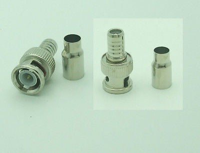 10 Series RG59 BNC Male Coaxial Cable Coaxial Double Connector 1