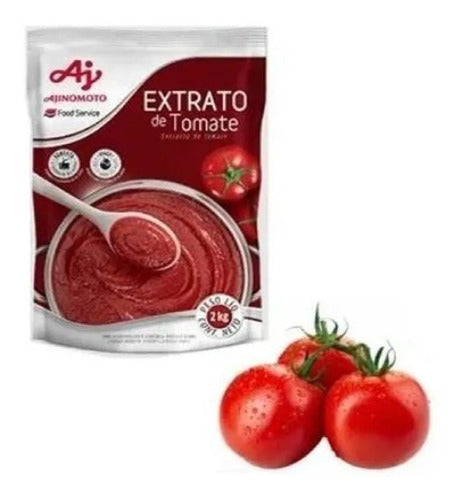 Kit C/3 Molho Extrato De Tomate 2kg - Ajinomoto 1