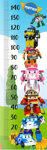 Globalkids Height Growth Charts for Kids in Vinyl Fabric 6