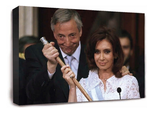 Nestor Kirchner Peron Evita Etc. Canvas Print 0