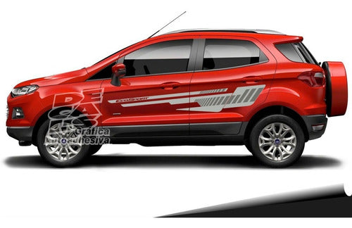 Ford Ecosport Kinetic SRX Decal Set 2