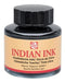 Tinta Talens Indian Ink Black Negra / Tinta China X 30 Ml 1