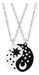 Burdah Yin Yang Sun Moon and Stars Couple Necklace 2x1 0