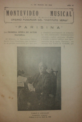 Coleccion Revista Montevideo Musical 1942 - 1950 1