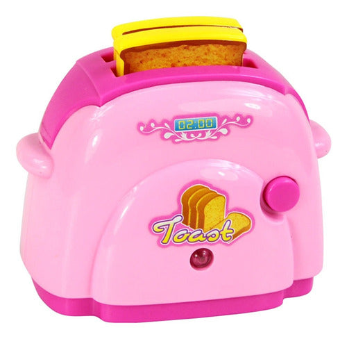 Mini Bread Machine Pretend Play Children Simulation Toys 1