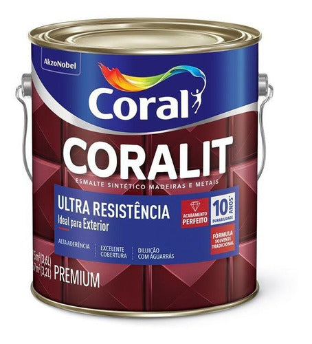 Coralit Ultra Alto Brilho Tabaco 3,6l 0