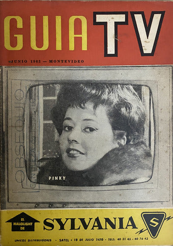 Revista Tv Guía, Pinky, June Allyson, 84 P. Junio 1962, Ez3 0