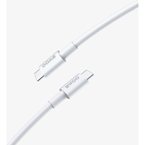 Bwoo Cable De Datos Y Carga USB-C A USB-C Macho 3AH 1MT 3