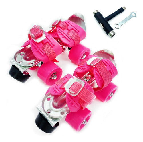 Pro Class Extendable Metal Skates 28 to 40 - 11767 0