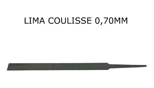 Lima Coulisse 0,70mm Ourives Cravador Ouro 1