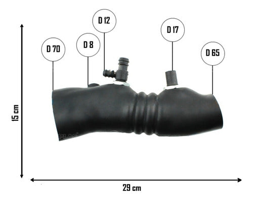 Cauplas Manguera Filtro De Aire Renault 19 1.8 Inyeccion 1992/2000 1