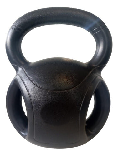 Set Russian Kettlebell With Side Handle 4kg+8kg+12kg PVC 770 Store 3