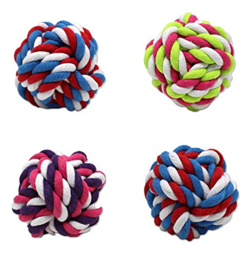 Bola De Juguete Para Perros Zelica Twisted Knot Rope | Jugue 1