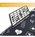 Funda Para Teclado De Piano 88 Teclas, Figuras Musicales 1