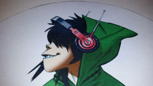 Gorillaz Paño Slipmat Latex Por Unidad Muy Buena Calidad 1