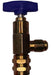 TIDAR Service Valve R 410 + R 22 Refrigeration 1/4 + 5/16 Flare 3