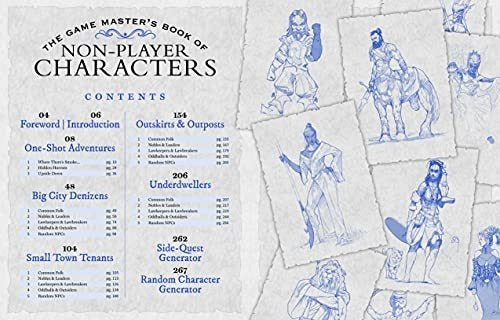 Book : The Game Masters Book Of Non-Player Characters: 500 U