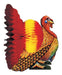 Beistle Tissue Turkey Centerpiece Accessory (1 Unit) 0