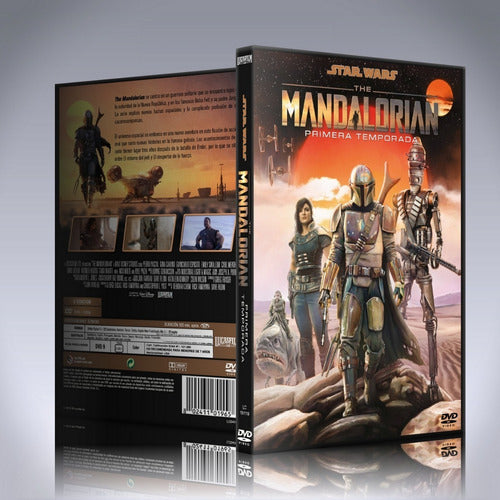 Mundo Pochoclo Mandalorian Temporada 1 Completa En Dvd Latino/ingles 0