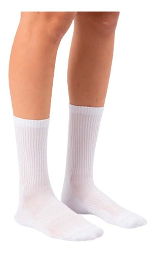 City Citadel Fearless Women's Mid-Calf Cotton Socks 3500 7