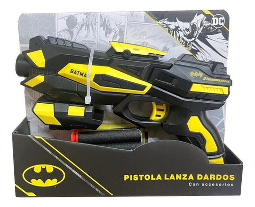 Pistola Batman Dc Lanza Dardos Ttm 52819 0