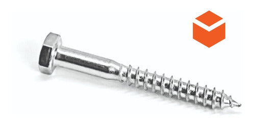 Tirafondo Screw 1/4 X 40 (Pack of 100) 0