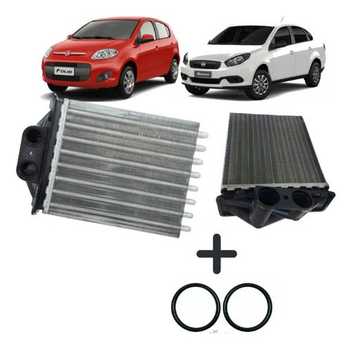 Denso Radiator Heating Fiat Uno Way / Novo / Mobi + O-ring X 2 0