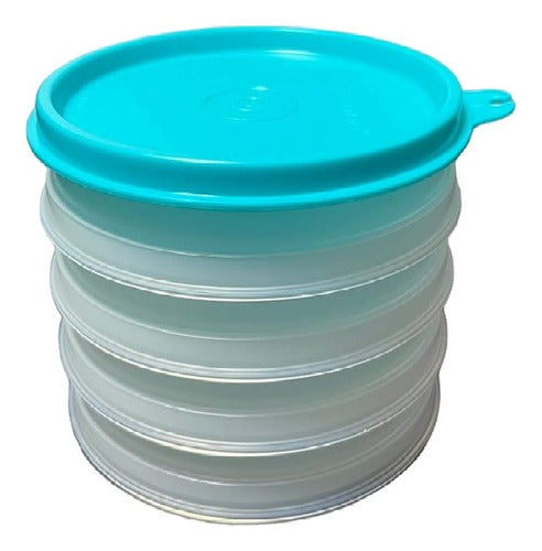 Tupperware® Burger Holder Set of 4 Containers - BPA Free 3