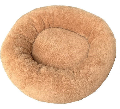 Open Pet Corderito Pet Bed 50cm Plush Nest for Dog Cat 53