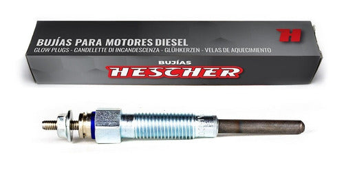 Bujías Precalentamiento Hescher P/ Toyota Hilux 2.2/2.4/2.8 1