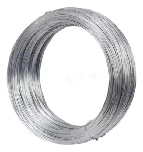 Acindar Galvanized Steel Wire No. 14 2.03mm - 15kg Roll - Tormi 0